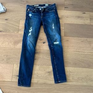 AG Super Skinny Ankle Jeans Size 25